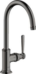 Hansgrohe Montreux egykaros mosdócsaptelep 210 polírozott fekete króm, 16518 330 (16518330) (16518330)