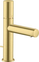 Hansgrohe UNO egykaros mosdó csaptelep 110, Zero fogantyúval, automata leeresztővel, szálcsiszolt sárgaréz, 45001950 (45001950)