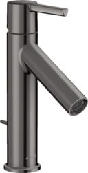 Hansgrohe Starck mosdócsaptelep 80 mm, polírozott fekete króm 10007330 (10007330)