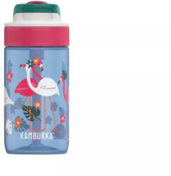 KAMBUKKA sticlă pentru copii Lagoon 400 ml, Blue Flamingo