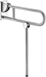 Delabie felhajtható kapaszkodó lábbal, r. m. acél, UltraSatin selyem, lecsapódásmentes, 650mm (DEL510162S)