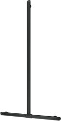 Delabie Be-Line exkluzív T-alakú zuhanykapaszkodó állítható függőleges szárral, matt fekete, 500x1130mm (DEL511944BK)