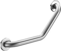 Delabie 135°-ban hajlított kapaszkodó UltraSatin selyem, D=32mm, 220x220 mm (DEL5083S)