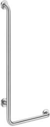 Delabie L-alakú kapaszkodó ArN biztonsági hegesztésű UltraSatin selyem r. m. acél cső D=32mm, 1150x450mm (DEL5071DS)