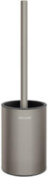 Delabie Be-Line fali WC-kefe alacsony házzal, biztonsági rögzítéssel, 1mm AISI304 r. m. acél, antracit (DEL4048C)