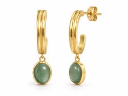 Olivie 10258 Fülbevaló AVANTURÍN GOLD (ANQ)