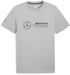 PUMA Mercedes AMG Petronas ESS Logo férfi póló, ezüst-fekete-zöldeskék, S24 (62376202)
