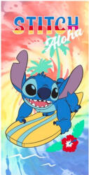 Disney Lilo és Stitch, A csillagkutya Ocean Ride fürdőlepedő, strand törölköző 70x140 cm (Fast Dry) (780645)