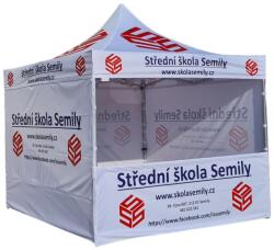 Ambitent Reklámsátor ollós 3x3 m ALU Premium - nyomattal Változat: Ollós sátor nyomtatható pavilon 3x3m Alumínium PREMIUM