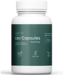 Medicanah Capsule CBD 10 mg spectru complet fără THC, 60 capsule (600 mg)
