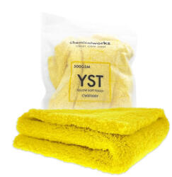 chemicalworkz Yellow Edgeless Soft Touch - lavetă din microfibră 40×40 cm (4251651804028)