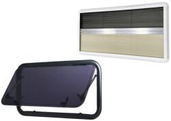 Masis Fereastra cu rama de aluminiu MASIS cu JALUZEA inclusa, 850 x 450 mm