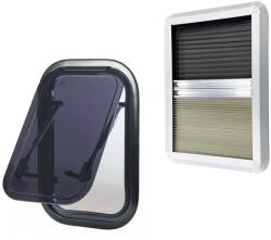 Masis Fereastra cu rama de aluminiu MASIS cu JALUZEA inclusa, 300 x 450 mm