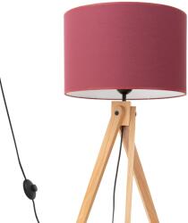 Sollux Lampă de podea NATT burgundy (SL.1907)