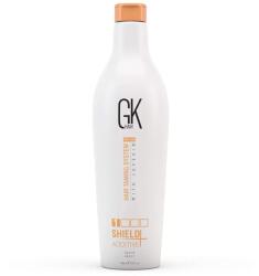 GK Hair Global Keratin, Shield Additive, Șampon și balsam 2-în-1, Reparare și întărire, 650 ml