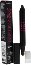 Lancome Lancome, Monsieur Big Brow, Amestecare, Creion pentru sprâncene cu cremă și perie 2-în-1, 03, Maro, 1.5 g
