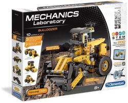 Clementoni Clementoni, Mechanics Laboratory, Bulldozer, Construction Set, For Boys, 8+ years, 200 pcs
