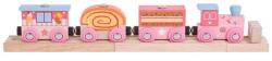 Bigjigs Toys Bigjigs Rail Sweet Express + 3 pálya (DV00700)