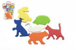 Teddies Vízfesték hab állatos matricák hab 6 db zacskóban 14x20x4cm (UN35928)