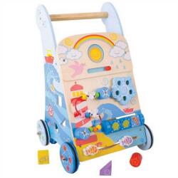 Bigjigs Toys Bigjigs Baby fából készült aktív tengeri járóka (DV00536)