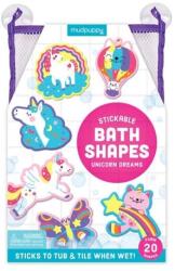 Mudpuppy Ragasztható hab formák fürdőhöz Unicorn Dreams (DV04799)