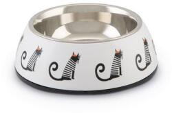 Beeztees Macskatál MUZY fehér 14cm (PFS2986)