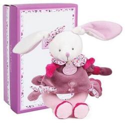Doudou et Compagnie Paris Doudou ajándékcsomag - plüss csörgő nyúl 19 cm (DV04885)