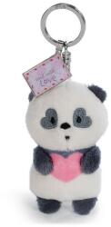 NICI Panda Love kulcstartó fém medállal, 8 cm (71021815)