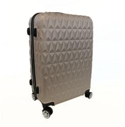 Bavytoy Bavy Keményhéjú bőrönd 24" Diamond, aranybézs (BVK0083)