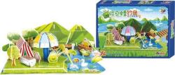 Legler Small Foot Háromrétegű habszivacs 3D puzzle Békatavacska (DV03411)
