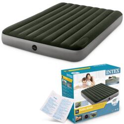 Intex 64763 Felfújható ágy Dura-Beam Queen Downy 152 x 203 x 25 cm lábpumpával