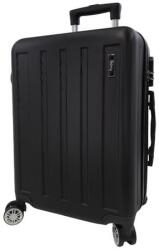 Bavytoy Bavy Keményhéjú bőrönd 20" Stripes, fekete (BVK0037)