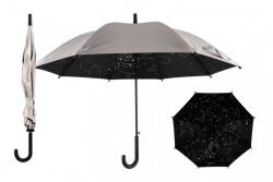 Teddies Esernyő Star Sky 70cm fém/műanyag ezüst táskában (UN46551)
