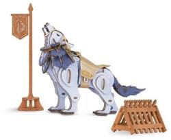 Robotime 3D fából készült puzzle farkas harcos - Warrior Wolf (DV03913)