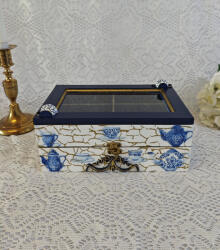 DecoVintage Cutie lemn-Tea (C857)