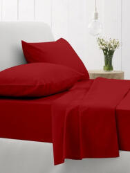 Sunshine Cearșaf Super dublu cu Elastic 160x200+30cm. Cotton Feelings 151 151-49-14 113 Red (151-49-14)