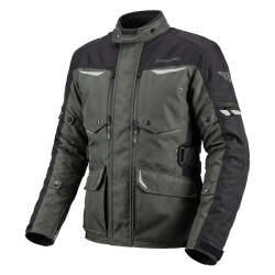 Nordcode Senegal V2 Jachetă Moto Pentru Bărbați Cordura 4 Anotimpuri Impermeabilă Negru/Olive NOR000JAC451 (NOR000JAC451)