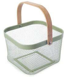 Orion Coș metalic de depozitare GREENISH, verde, 27 × 24, 5 × 17, 5 cm Castron