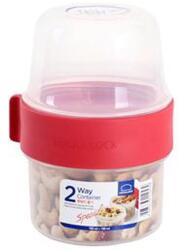 LocknLock Cutie pentru alimente 2 în 1, 150 + 150 ml Locknlock