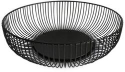 KITCHISIMO Bol de fructe din sârmă Kitchisimo negru 28 cm Castron