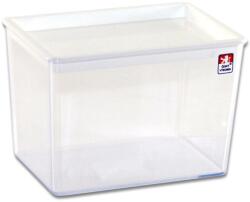 PETRAPLAST Cutie pentru alimente vrac 0, 6 l - înaltă, dreptunghiulară, mix de culori