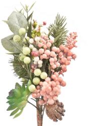 Indecor Crenguță decorativă de Crăciun din plastic 40 cm
