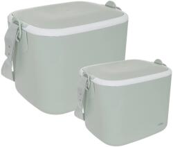 Orion Set de lăzi frigorifice din plastic 5, 5 l + 14 l, 2 buc. , verde deschis
