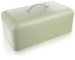 Orion Cutie metalică pentru pâine GREENISH, verde mentă, 42, 5 × 23 × 20 cm