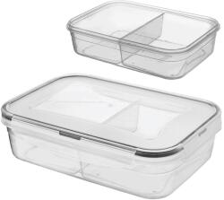 Orion Cutie alimentară compartimentată cu capac și garnitură 1 l