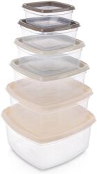 Orion Set de recipiente pentru alimente cu capace, 6 buc