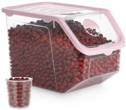 Vilde Recipient transparent pentru fructe și legume cu capac, 12 l
