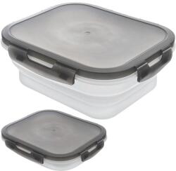 Orion Cutie pliabilă din silicon pentru alimente cu capac etanș 1 l