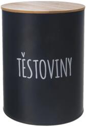 Orion Cutie pentru paste Black cu capac din bambus