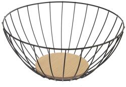 Orion Coș pentru fructe Radka metal și lemn 28 cm Castron